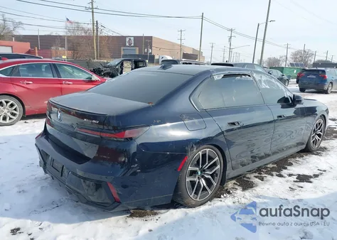 2024 BMW I7 xDrive60 z USA, uszkodzony, nr VIN WBY53EJ01RCN94701